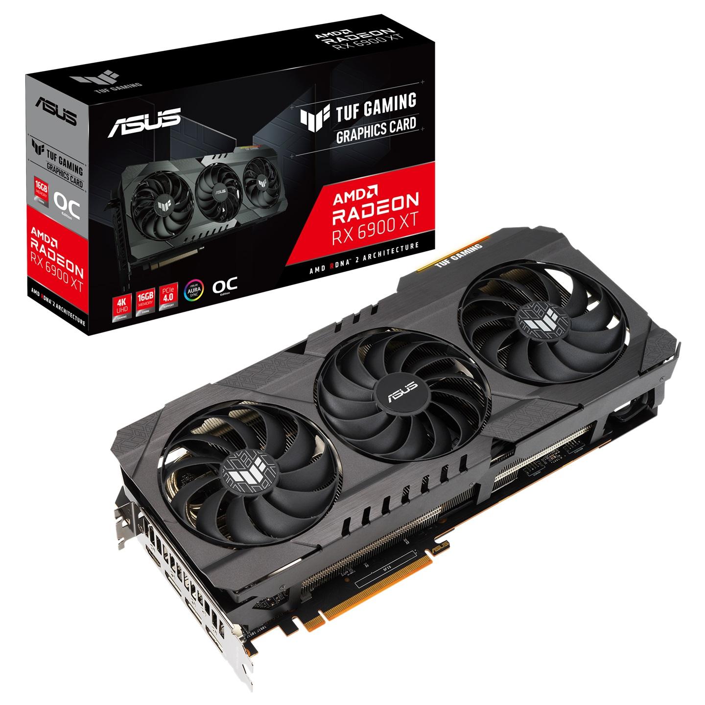 華碩推出首款非公版 Radeon RX 6900 XT 顯卡，2.9 槽三風扇