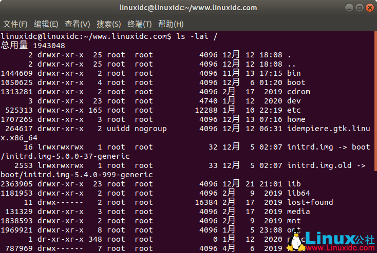 Linux基礎知識：如何獲取根分區的總索引節點