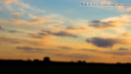 ps給外景人像添加夕陽黃昏美景效果