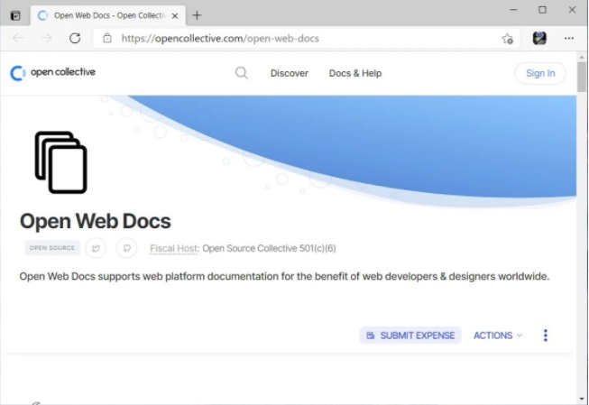微軟宣布支持 Open Web Docs:改善瀏覽器之外的網絡平臺技術文檔