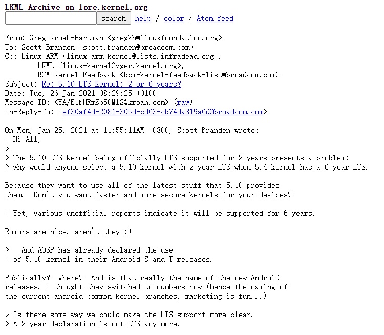 因資源投入不足，Linux 5.10 LTS 或將只支持至 2022 年