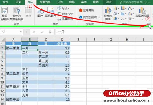 excel使用c新增數據表 使用Excel2016新增“旭日圖”分析數據的層次及占比 excel使用c新增數據表 使用Excel2016新增“旭日圖”分析數據的層次及占比
