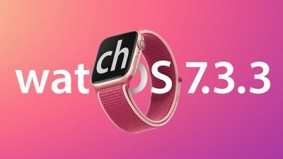 蘋果 watchOS 7.3.3 正式版推送：提供重要安全性修復