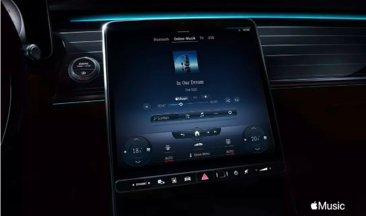 蘋果 Apple Music 將集成到奔馳 MBUX 車載娛樂系統(tǒng)中,C 級(jí)和 S 級(jí)新車嘗鮮