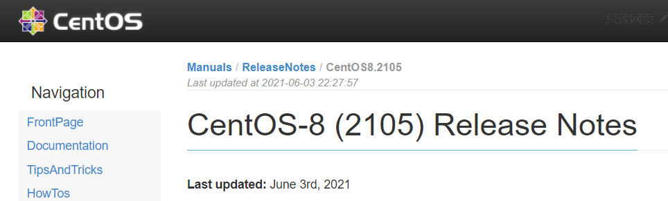 CentOS 8.4 發布，修復 CentOS Linux 8 以來的 Boot ISO 問題