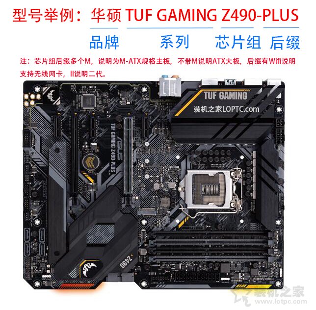 華碩主板后綴字母代表什么含義？華碩主板型號命名規則與系列詳解