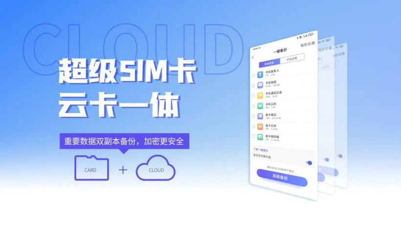 超級 SIM 卡應用升級，紫光國微與中國電信正式推出“云卡一體”備份功能