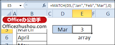 excel if函數(shù)的使用方法實例 MATCH函數(shù)的語法及使用實例