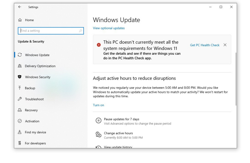 微軟證實:“這臺電腦無法運行 Win11”報錯有時會錯誤彈出