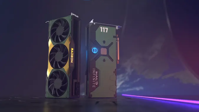 微軟聯(lián)手 AMD 發(fā)布 Radeon RX 6900 XT《光環(huán)：無限》限量版顯卡，只贈(zèng)不賣