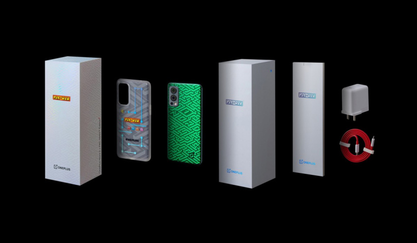 一加 Nord 2 吃豆人聯名版手機發布：獨特熒光后蓋，售價 529 歐元