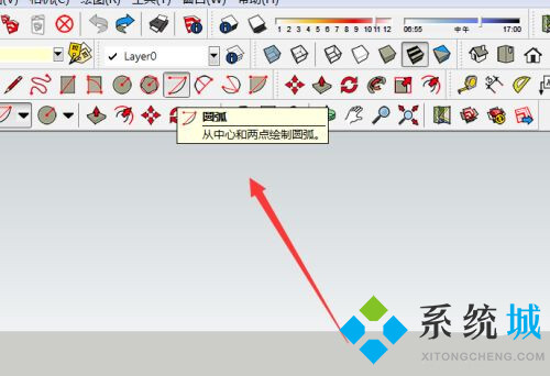 SketchUp怎么畫圓弧曲面　SketchUp圓弧繪制教程