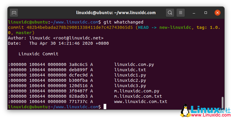 40個適用于Linux管理員和開發人員的git命令(下)
