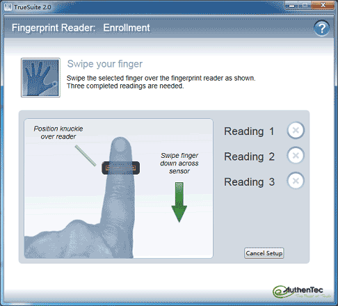 Win7內(nèi)置指紋識(shí)別功能使用教程