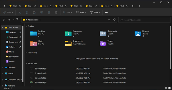 微軟新版Win11 dev 22572發(fā)布:資源管理器終于支持多標(biāo)簽頁(yè)了!