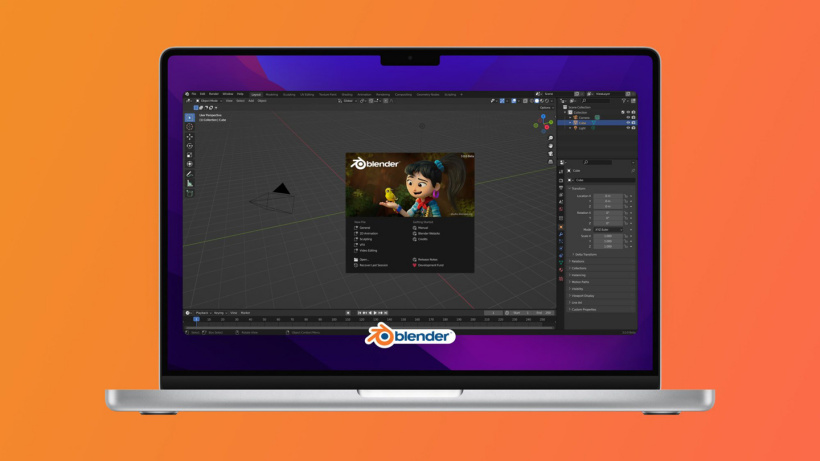 免費開源三維圖形圖像軟件 Blender 3.1 正式版發布：支持 M1 / Pro / Max / Ultra Mac 的 Metal GPU 渲染
