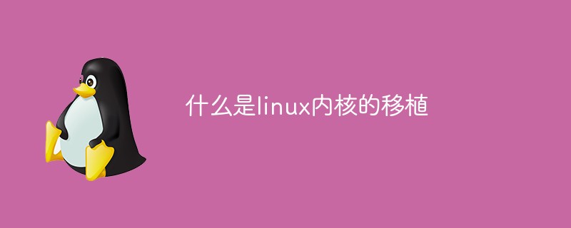 什么是linux內核的移植