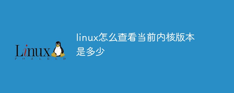 linux怎么查看當前內核版本是多少