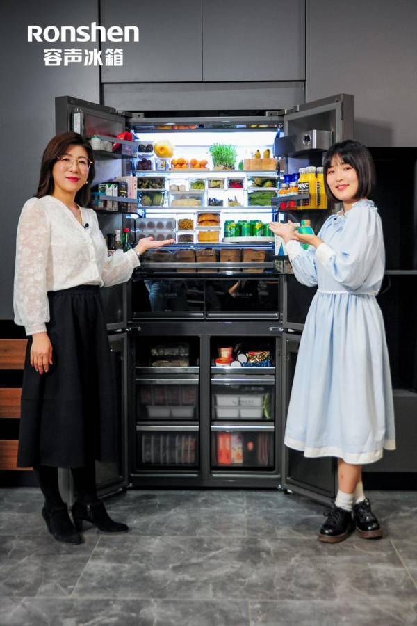 網紅買菜小姐姐空降直播間,見證容聲冰箱如何能“裝”