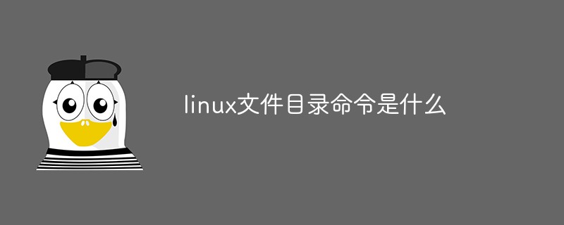 linux文件目錄命令是什么