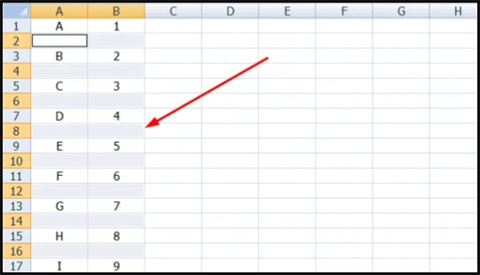 excel怎么刪除大量的空白行和列 excel刪除多余的行列的方法