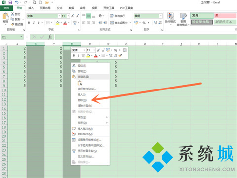 excel怎么刪除大量的空白行和列 excel刪除多余的行列的方法