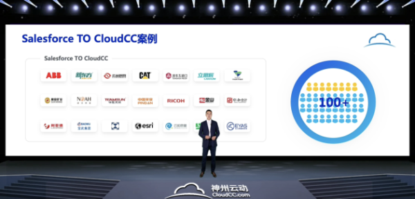 神州云動CRM成功舉辦 Salesforce TO CloudCC 發布會