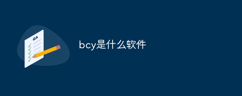 bcy是什么軟件