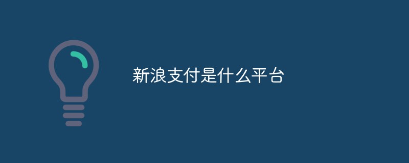 新浪支付是什么平臺