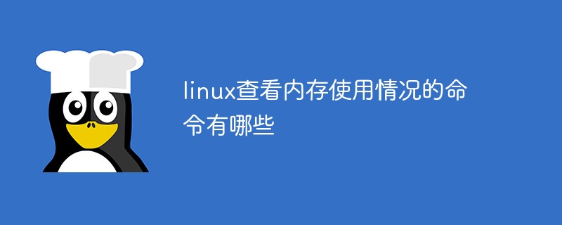 linux查看內存使用情況的命令有哪些