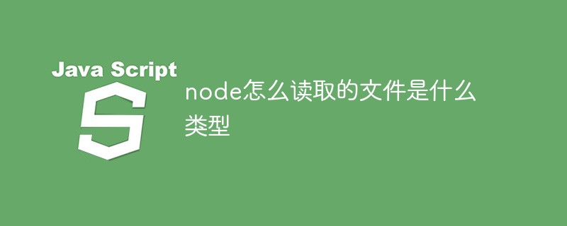 node怎么讀取的文件是什么類型